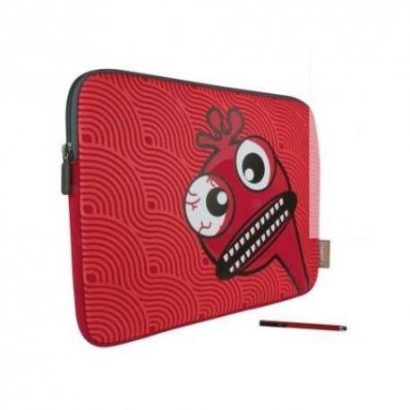 Kit De Funda 10 Y Stylus Color Rojo:bof&friends - Envío Gratuito