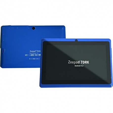 7DRK 4 GB Tablet - 7" - Wireless LAN - Rockchip Cortex A9 RK3026 1.50 GHz - Blue (Open Box) - Envío Gratuito