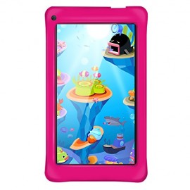 Alldaymall Kids Tablets, 7" Quad Core with Wi-Fi and Dual Camera, Android 4.4, 8GB+1GB, HD Kids Edition w/ iWawa - Envío Gratuit