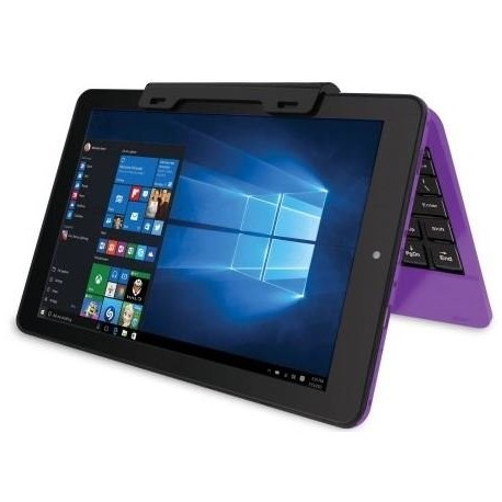 2016 RCA Cambio Purple 10.1" 2-in-1 Tablet PC with Detachable Keyboard and Windows 10 - Envío Gratuito