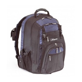 Mochila Backpack Xl 17 NEGRO Azul Notebook - Envío Gratuito