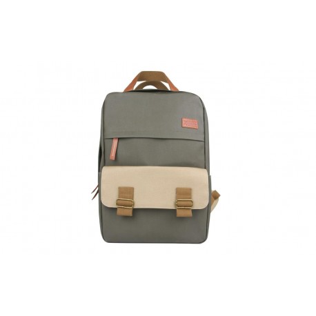 MOCHILA LAP 14 CANVAS (CAPPUCCINO) - Envío Gratuito