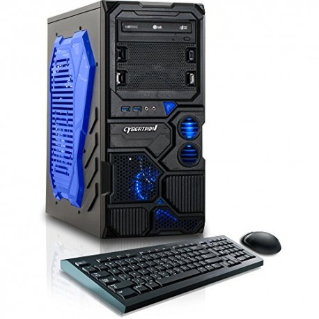 CybertronPC Borg-709 TGMBG70945BL Desktop(Blue) - Envío Gratuito