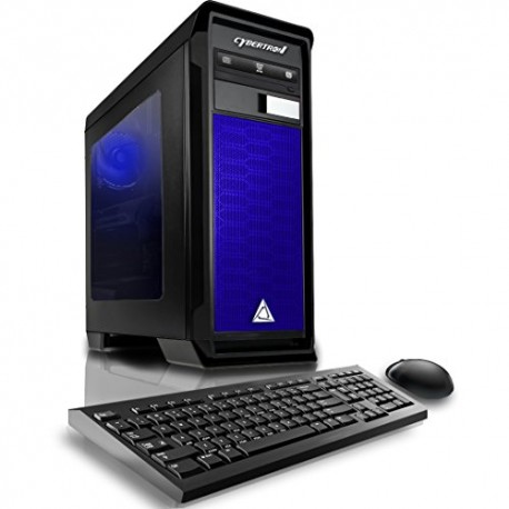 CybertronPC Rhodium RX-460H Gaming Desktop - AMD FX-8300 3.30GHz Octa-Core Processor, 16GB DDR3 Memory - Envío Gratuito