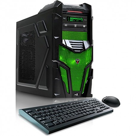 CybertronPC Shockwave X6-9600 TGMSHKWVX6925GN Desktop (Green) - Envío Gratuito