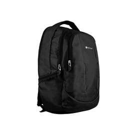 Mochila Tech Zone Negro 15 6 Varios Compartimentos Repelente Al Agua - Envío Gratuito