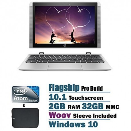 2017 HP x2 Detachable 2 in 1 10.1 inch HD Touchscreen Flagship High Performance Laptop PC - Envío Gratuito
