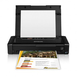 Impresora Epson WF-100, Ppm 7 NEGRO 3.5 Color, Inyeccion De Tinta, Usb, Wifi, Portatil, Oficio - Envío Gratuito