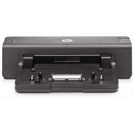 HP 2012 230W Docking Station - for Notebook - Proprietary Interface - 4 x USB Ports - 4 x USB 3.0 - Network (RJ-45) - DVI - Enví