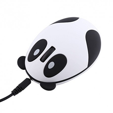 2.4 GHz Wireless Optical Panda Mouse With Nano Receiver For Computer/Mac /Android /IOS - Envío Gratuito