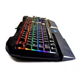 AULA Sapphire Backlit Mechanical Keyboard with Blue Switch, Ergonomic keyboard, Gaming Keyboard and Computer Keyboard - Envío Gr