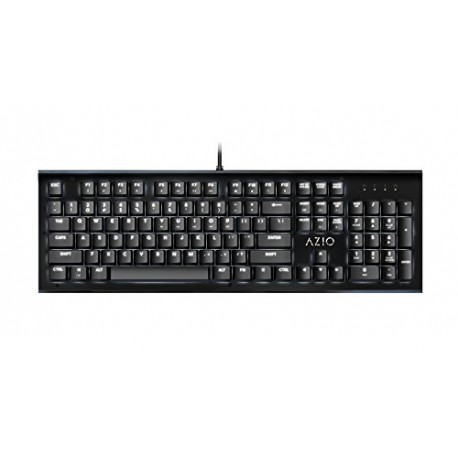 Azio Mk Hue Black USB Backlit Mechanical Keyboard (Outemu Brown) (MK-HUE-BK) - Envío Gratuito