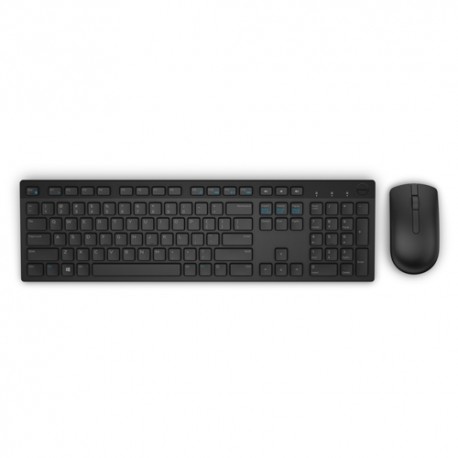 Dell Kit Teclado Y Mouse Ina KM636 Color Negro (idioma Espanol - Envío Gratuito