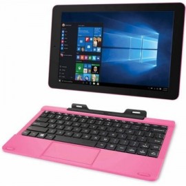 2017 Newest Premium High Performance RCA Cambio 10.1" 2-in-1 Touchscreen Tablet PC Intel Quad-Core Processor 2GB RAM Win 10-Pink